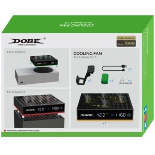 Support, station de charge et ventilateur de refroidissement pour Xbox Serie S / Serie X avec fonction de controle de températur