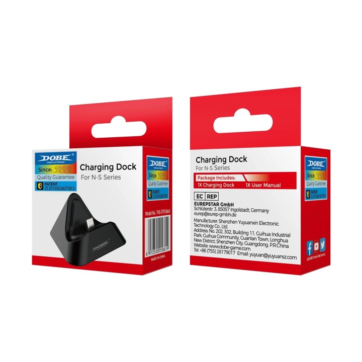Station de charge pour Nintendo Switch 2 et autres OLED DOBE TNS-3170 noir