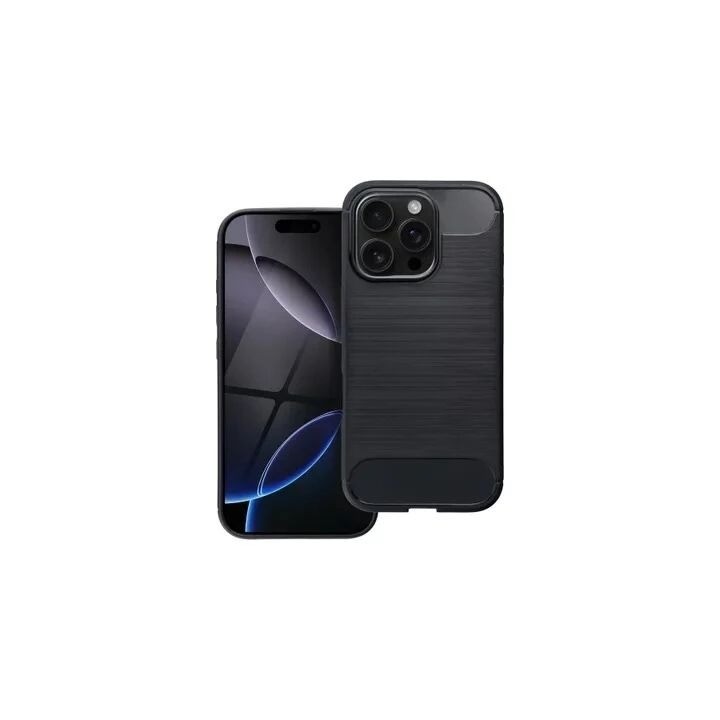 Coque CARBON SHOCK iPhone 16 Pro Max noir