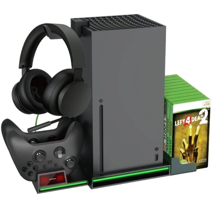 Support, station de charge multifonction pour Xbox Series X / Series One DOBE TYX-1622 noir