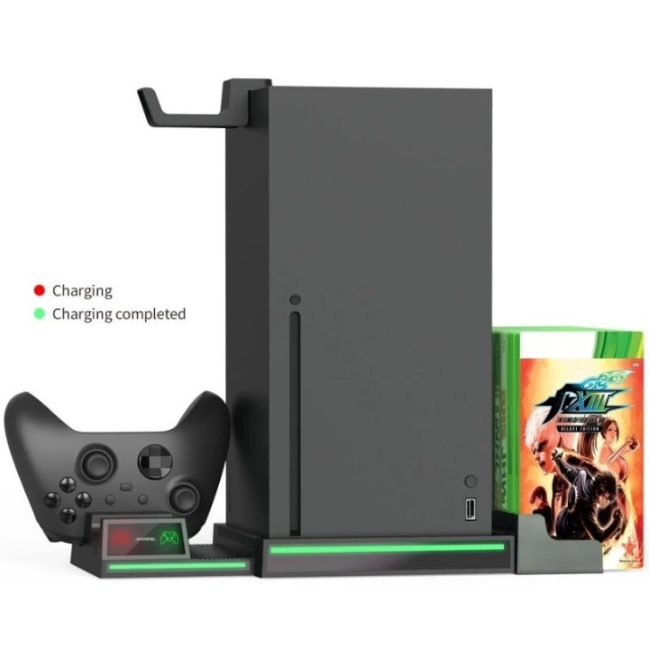 Support, station de charge multifonction pour Xbox Series X / Series One DOBE TYX-1622 noir