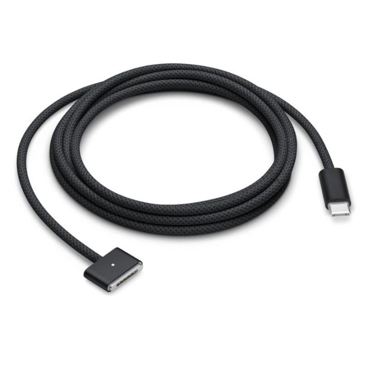 Cable compatible Macbook Magsafe 3 USB-C 140W noir