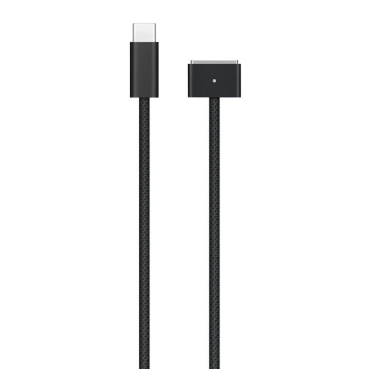Cable compatible Macbook Magsafe 3 USB-C 140W noir