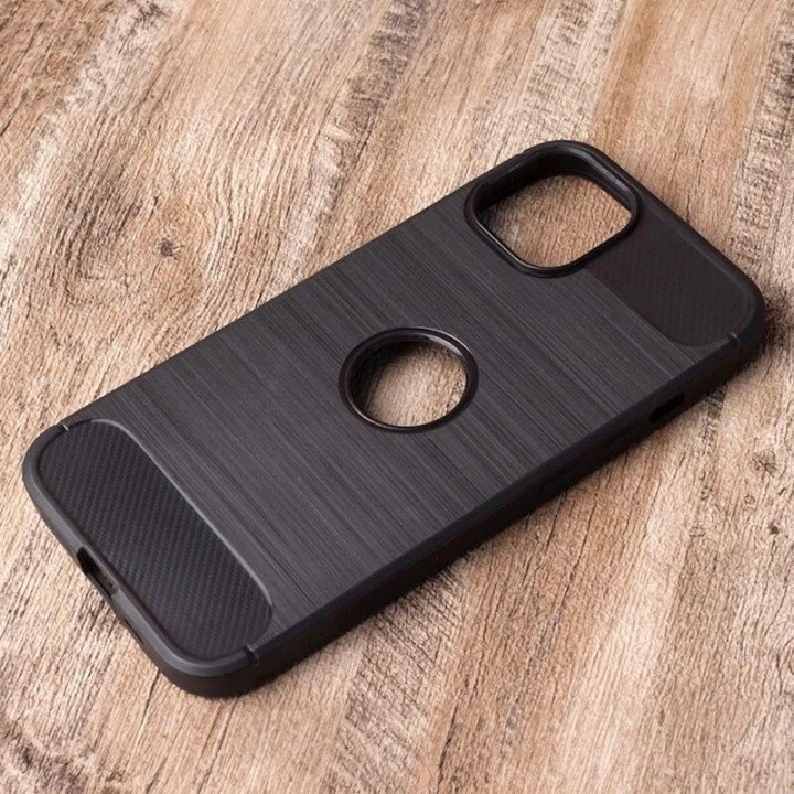 Coque CARBON SHOCK iPhone 17 / iPhone 18 noir