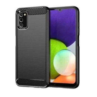 Coque CARBON SHOCK Samsung Galaxy A41 (A415) noir