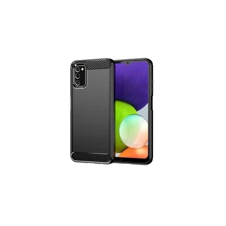 Coque CARBON SHOCK Samsung Galaxy A41 (A415) noir