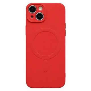 Coque PURE COLOR MAG iPhone 14 - iPhone 13 rouge