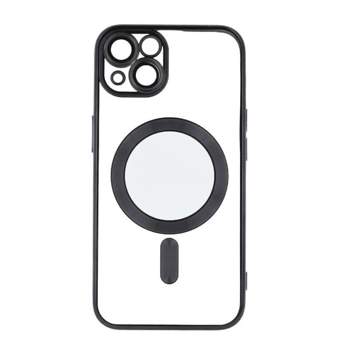 Coque CHROME EDGE MAG iPhone 15 Pro noir