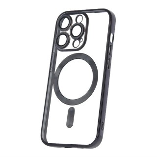 Coque CHROME EDGE MAG iPhone 14 Pro Max noir