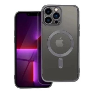 Coque CRYSTAL EDGE MAG iPhone 13 Pro Max noir