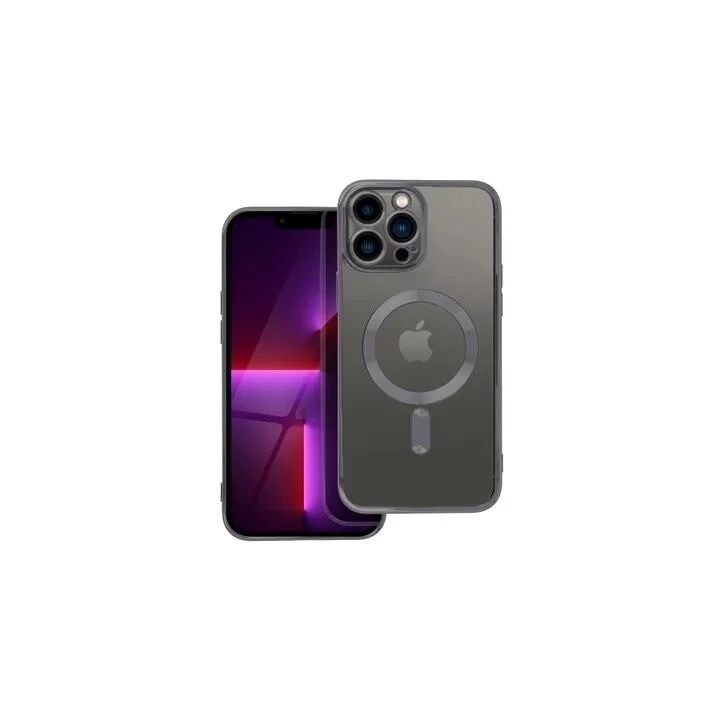 Coque CRYSTAL EDGE MAG iPhone 13 Pro Max noir