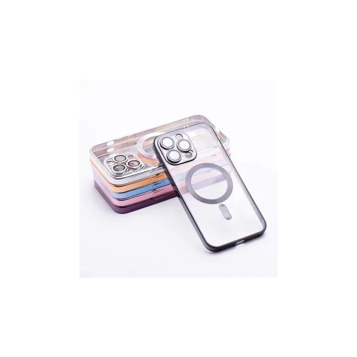 Coque CRYSTAL EDGE MAG iPhone 13 Pro Max noir