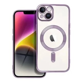 Coque CRYSTAL EDGE MAG iPhone 14 - iPhone 13 violet