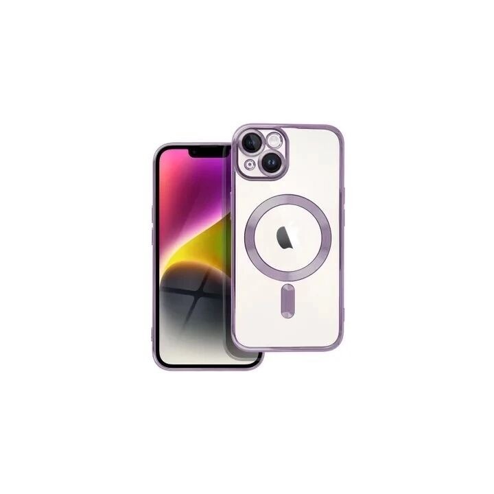 Coque CRYSTAL EDGE MAG iPhone 14 - iPhone 13 violet