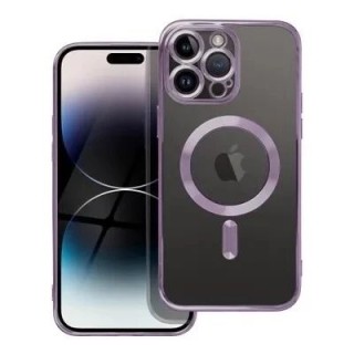 Coque CRYSTAL EDGE MAG iPhone 14 Pro Max violet