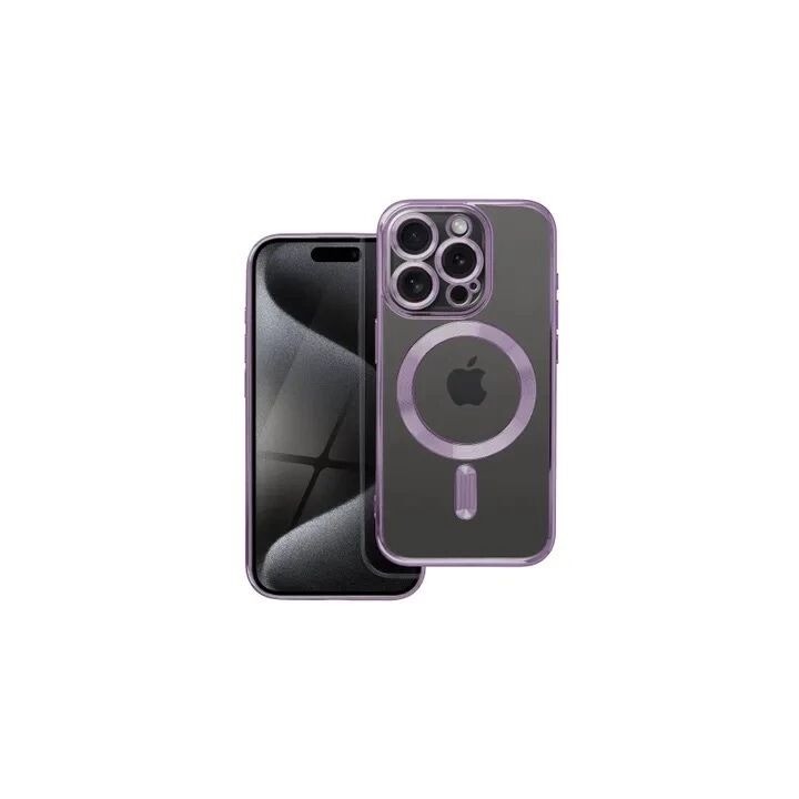 Coque CRYSTAL EDGE MAG iPhone 15 Pro violet
