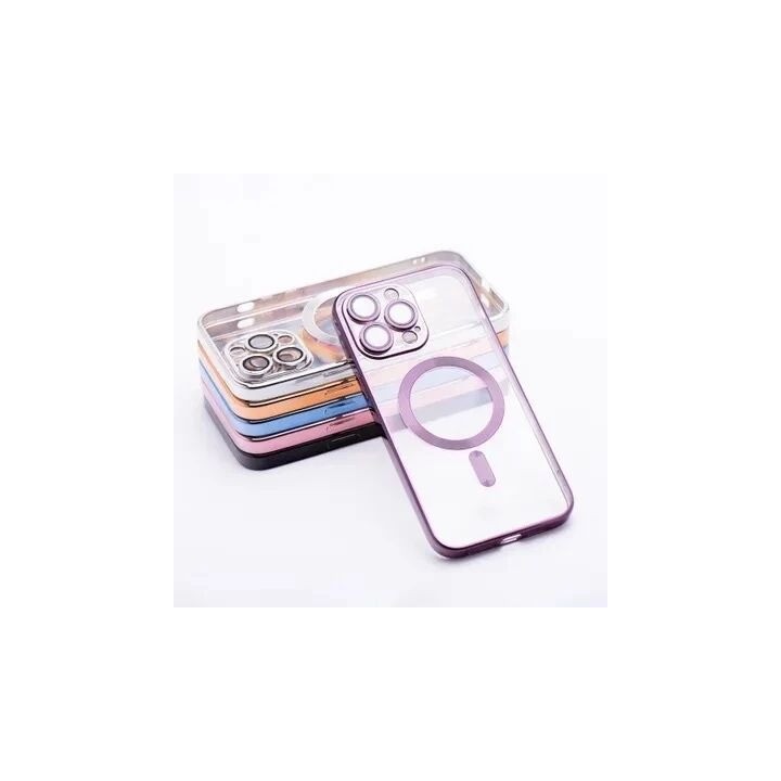 Coque CRYSTAL EDGE MAG iPhone 13 Pro violet