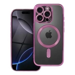 Coque CRYSTAL EDGE MAG iPhone 16 Pro rose
