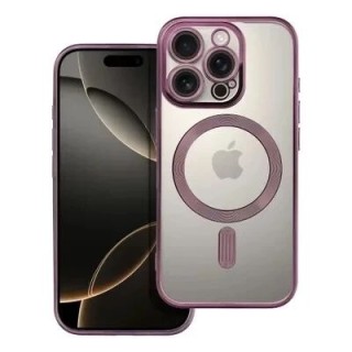 Coque CRYSTAL EDGE MAG iPhone 16 Pro Max violet