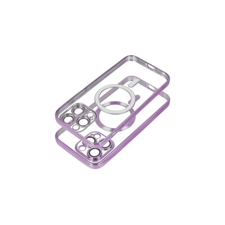 Coque CRYSTAL EDGE MAG iPhone 16 Pro Max violet
