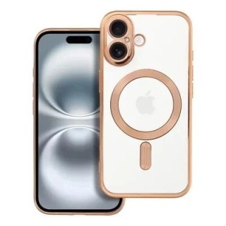 Coque CRYSTAL EDGE MAG iPhone 16 or