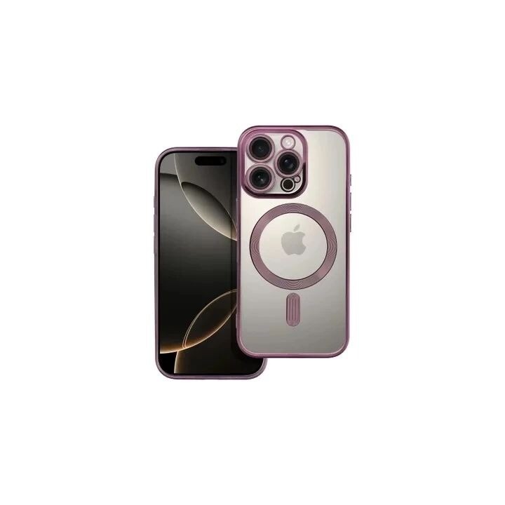 Coque CRYSTAL EDGE MAG iPhone 16 Pro violet