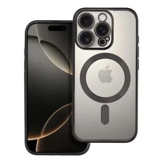 Coque CRYSTAL EDGE MAG iPhone 16 Pro noir