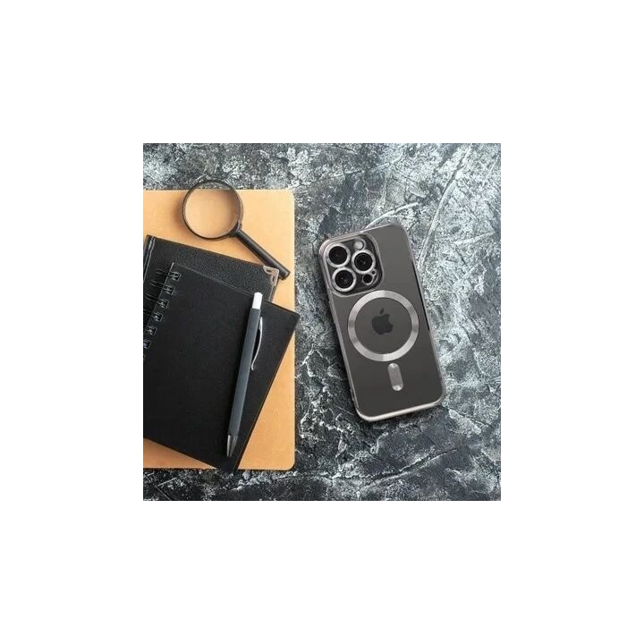Coque CRYSTAL EDGE MAG iPhone 17 Pro / iPhone 18 Pro Gris