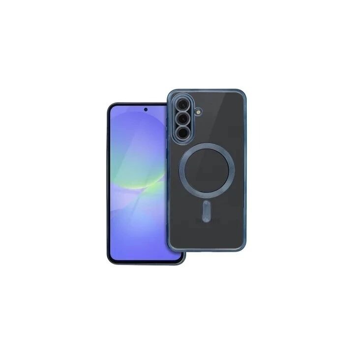 Coque CRYSTAL EDGE MAG Samsung Galaxy A36 5G (A366) - A56 5G (A566) bleu