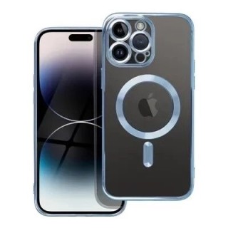 Coque CRYSTAL EDGE MAG iPhone 13 Pro bleu