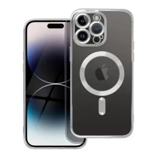 Coque CRYSTAL EDGE MAG Samsung Galaxy A57 5G (A576) argent