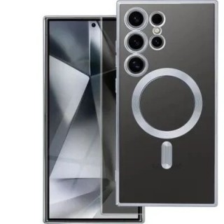 Coque CRYSTAL EDGE MAG Samsung Galaxy A17 5G (A176) - A17 4G (A175) argent