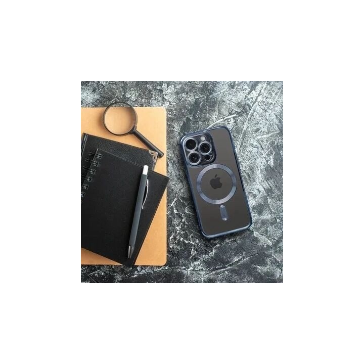 Coque CRYSTAL EDGE MAG Samsung Galaxy A26 5G (A266) bleu