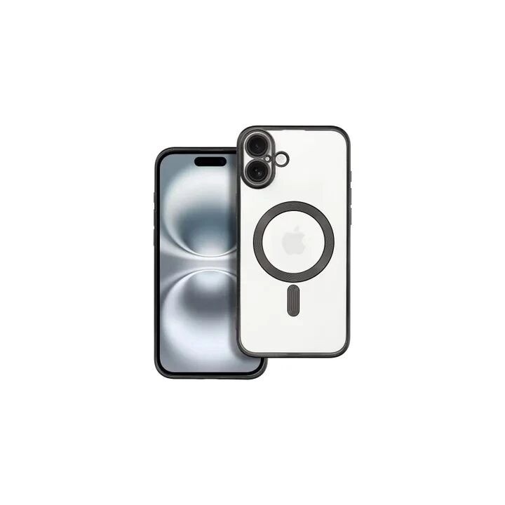 Coque CRYSTAL EDGE MAG iPhone 16 Plus noir
