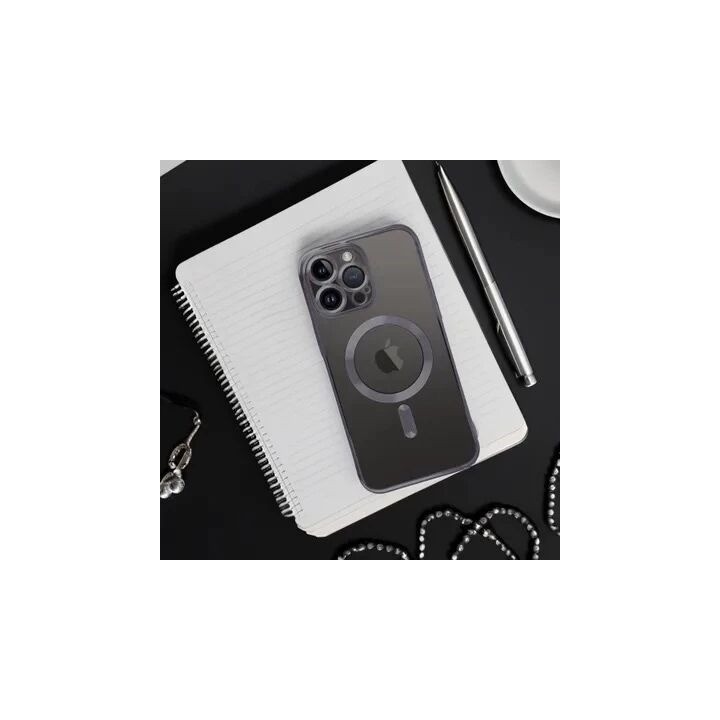 Coque CRYSTAL EDGE MAG iPhone 16 Plus noir