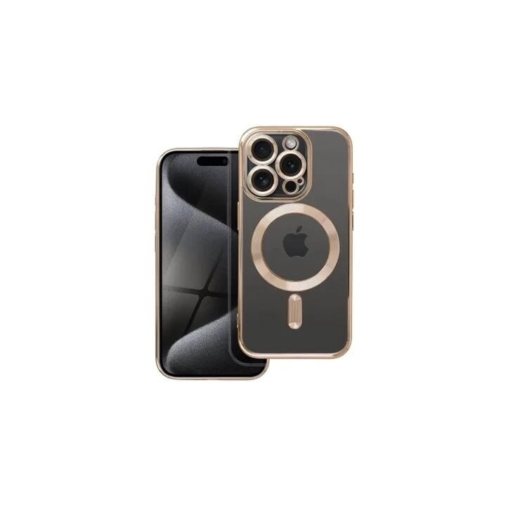 Coque CRYSTAL EDGE MAG iPhone 15 Pro or