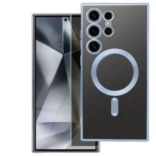 Coque CRYSTAL EDGE MAG Samsung Galaxy S25 FE (S731) bleu