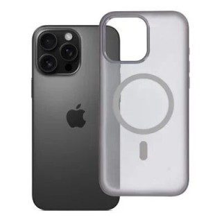Coque HYBRID ELITE MAG iPhone 16 Pro Max Gris