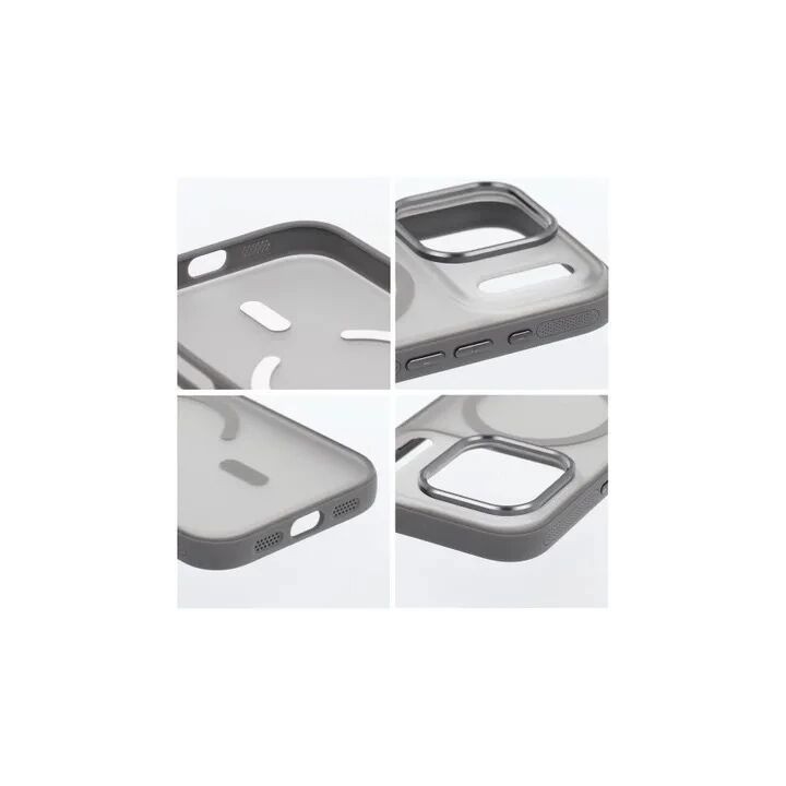 Coque HYBRID ELITE MAG iPhone 16 Pro Max Gris