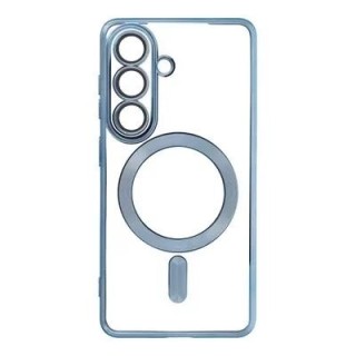Coque CRYSTAL EDGE MAG Samsung Galaxy S26 (S942) bleu