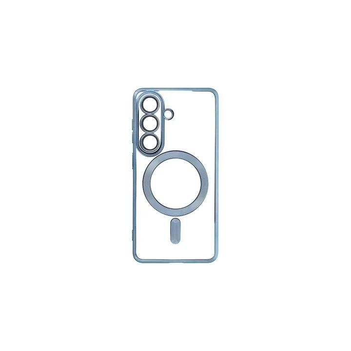 Coque CRYSTAL EDGE MAG Samsung Galaxy S26 (S942) bleu
