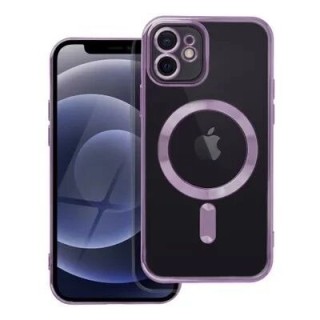 Coque CRYSTAL EDGE MAG iPhone 12 - iPhone 12 Pro violet