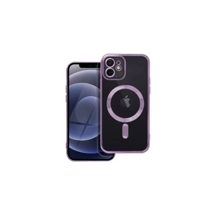 Coque CRYSTAL EDGE MAG iPhone 12 - iPhone 12 Pro violet