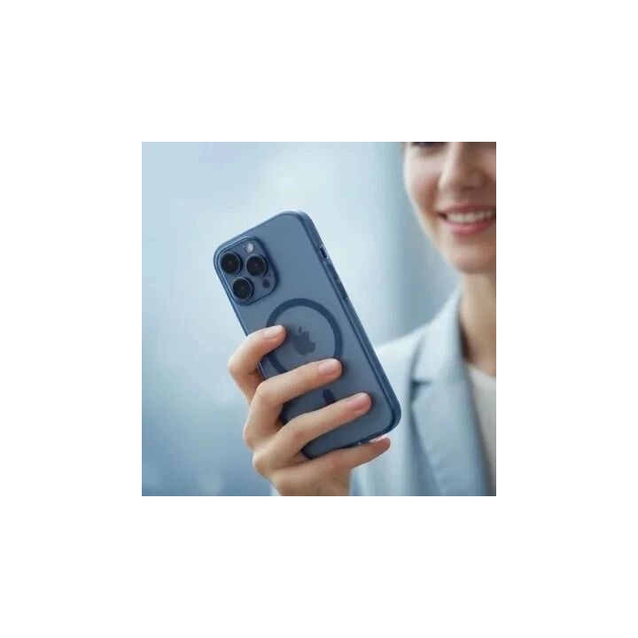 Coque HYBRID ELITE MAG iPhone 17 / iPhone 18 bleu marine