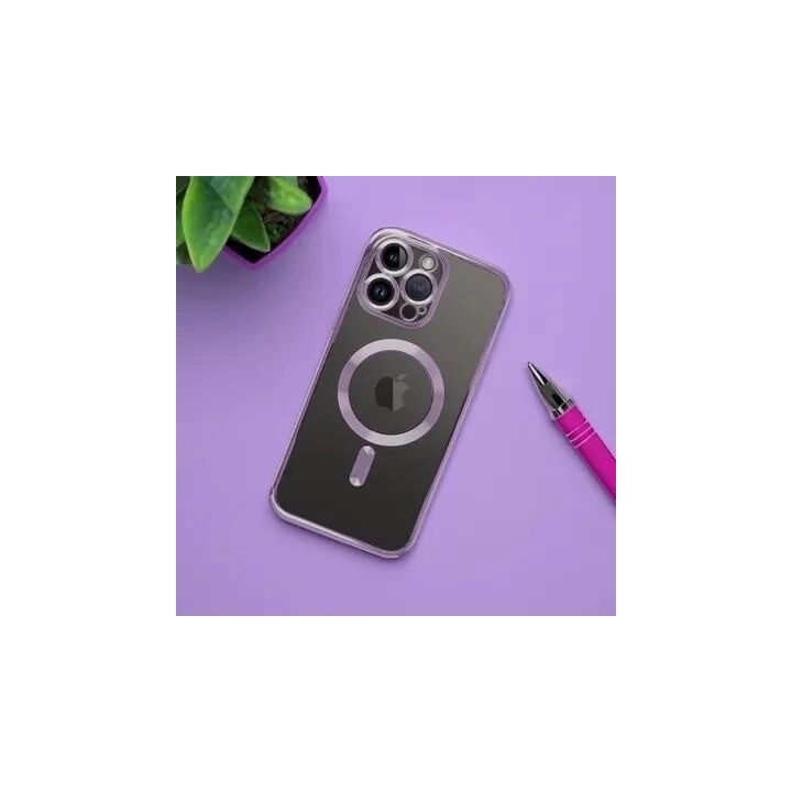 Coque CRYSTAL EDGE MAG iPhone 12 - iPhone 12 Pro violet