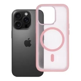 Coque HYBRID ELITE MAG iPhone 16 Pro rose