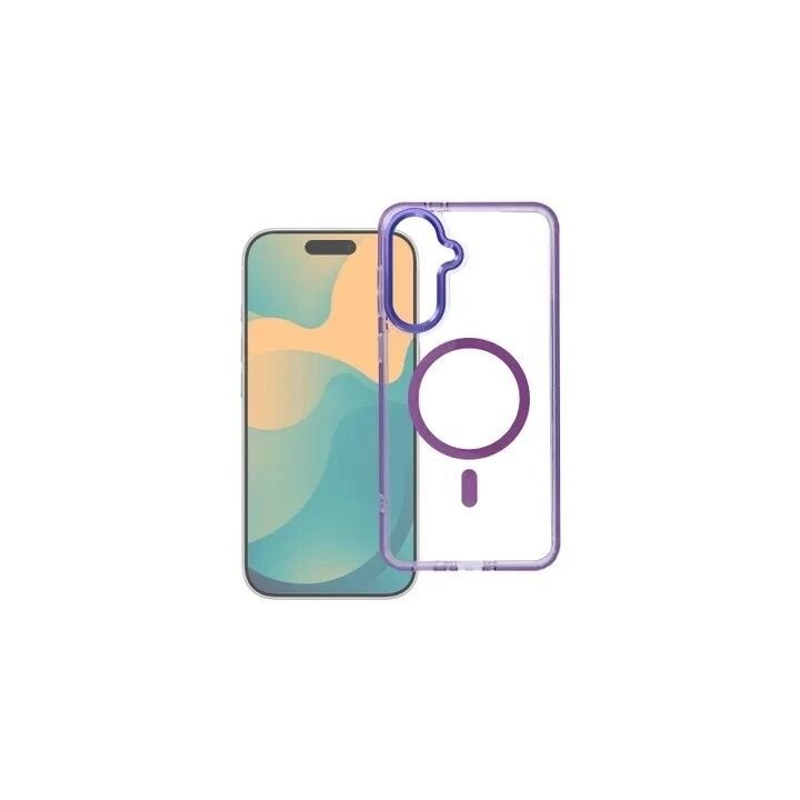 Coque HYBRID FRAME MAG Samsung Galaxy A57 5G (A576) violet