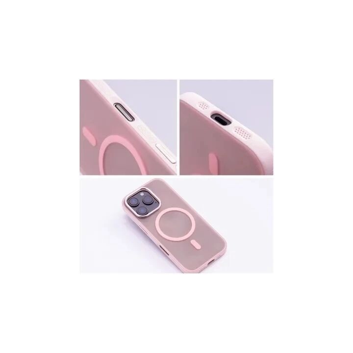 Coque HYBRID ELITE MAG iPhone 16 Pro rose