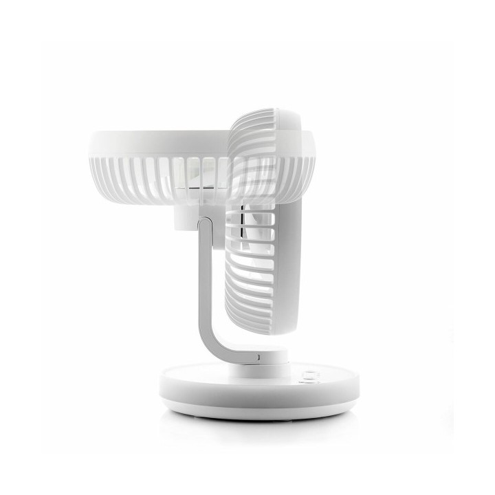 Ventilateur de Bureau Rechargeable avec LED FanLed InnovaGoods Ø6,6'' 4000 mAh