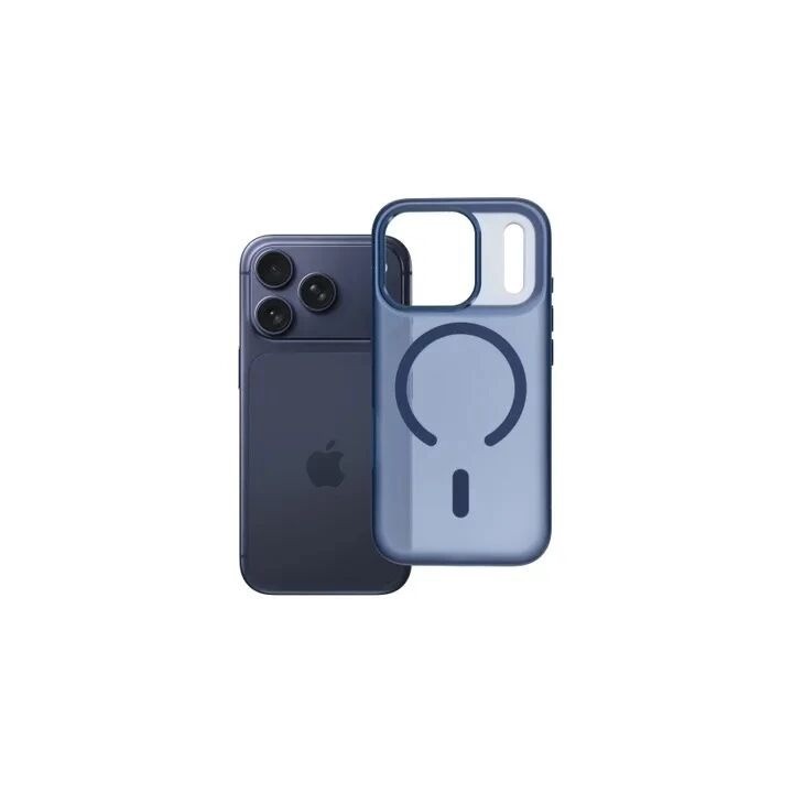 Coque HYBRID ELITE MAG iPhone 17 Pro / iPhone 18 Pro bleu marine